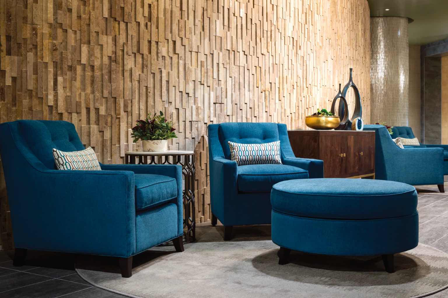 lounge area at life time