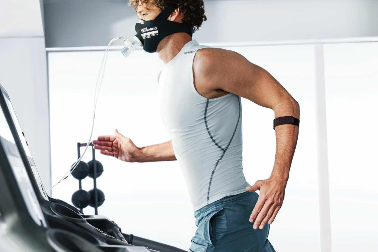 a person getting an active metabolic assessment 